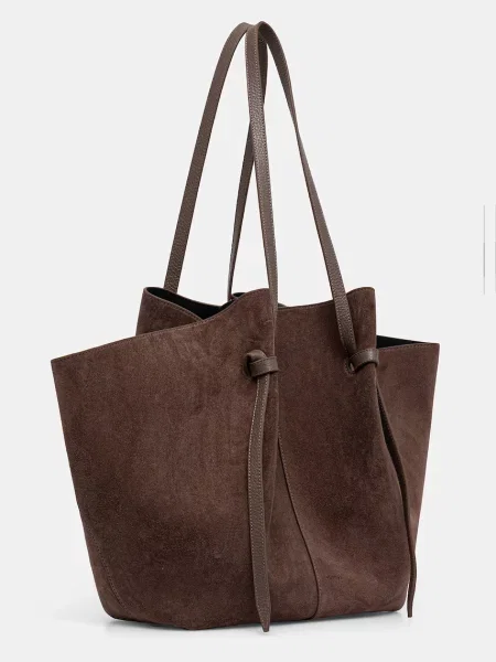 Yuzefi сумка-шопер замшева XL MOCHI