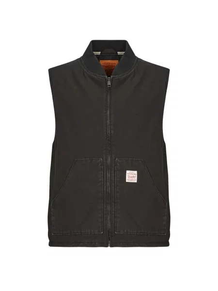 Denim brezrokavnik Levi's® črna