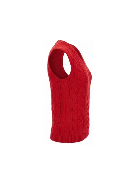 Dzianinowy sweter Malo czerwony