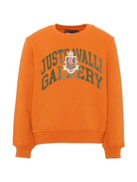 Bluza dziecięca Just Cavalli pomarańczowa