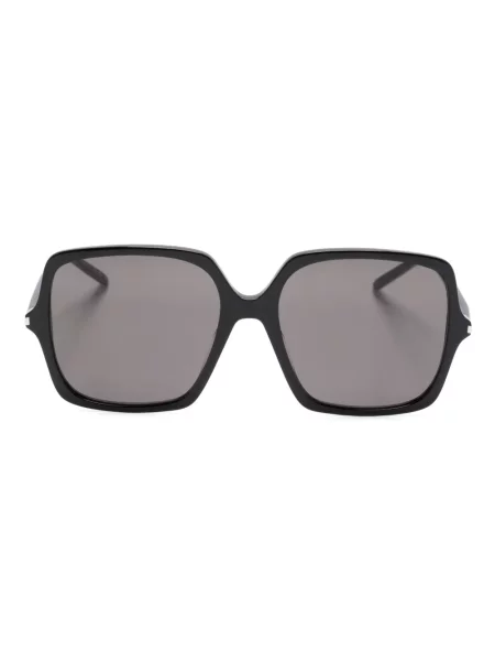 Ochelari de soare pătrați Saint Laurent Eyewear negru