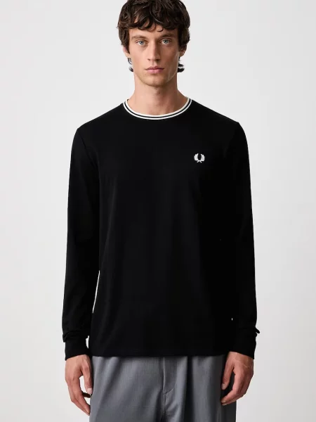 Fred Perry tričko s dlouhým rukávem