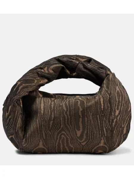 Torbica Dries Van Noten iz žakarda rjava