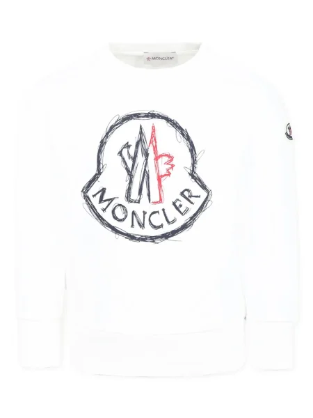 Bluza dziecięca Moncler Enfant biała