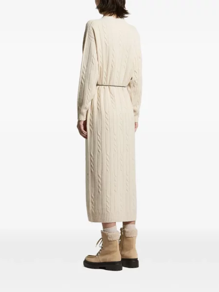 Cu centură rochie maxi Peserico tricotate