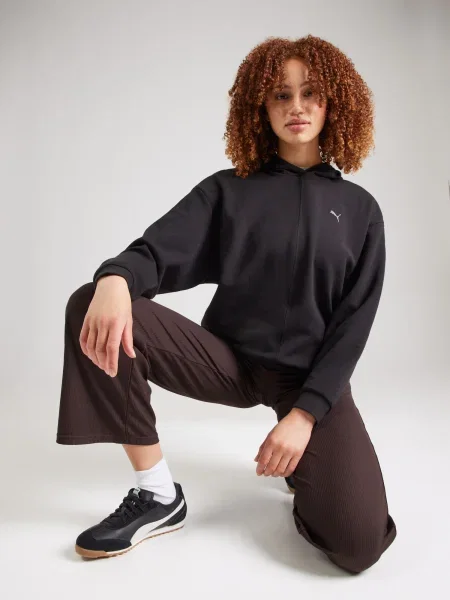 PUMA Hanorac sport Cloudspun' negru