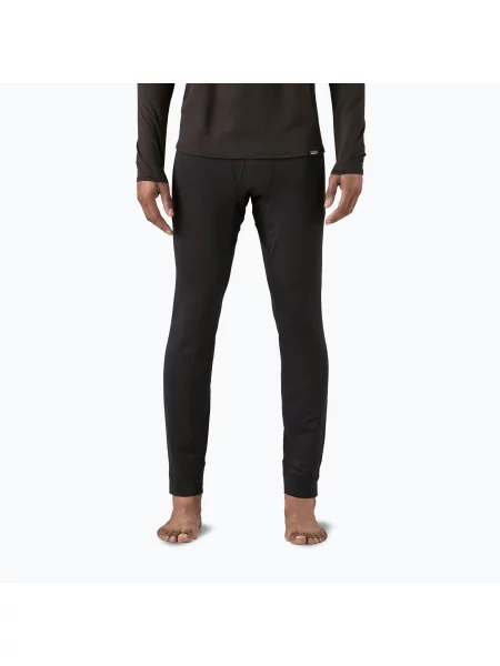 Termo kalhoty Patagonia Cap Termal Weight Bottoms black černé