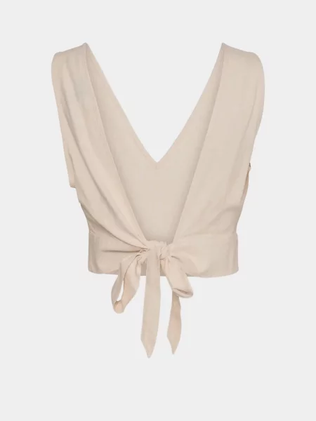 Блузка Vero Moda бежевая