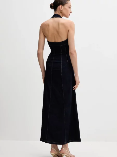 Джинсовое платье Bardot синее