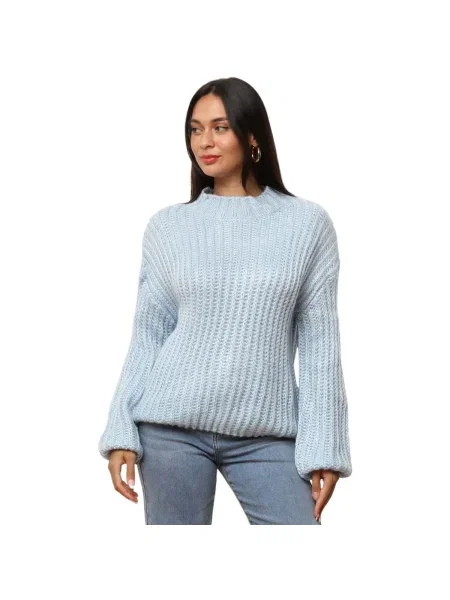 Pulover La Modeuse albastru