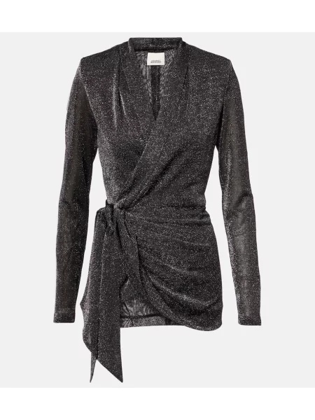 Top Isabel Marant argintiu