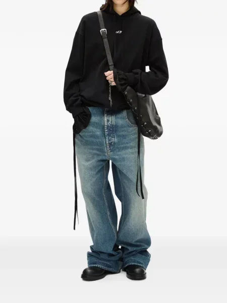 Hanorac cu glugă Ann Demeulemeester negru