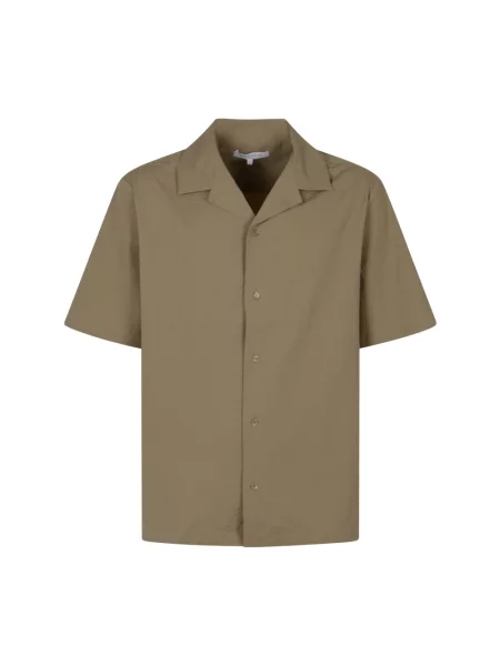 Koszula Maison Kitsune brązowa