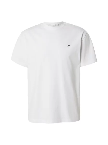 DAN FOX APPAREL Tricou Emilian' alb