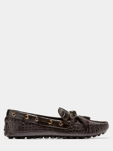 Шкіряні Мокасини Cole Haan темно-коричневий коричневі