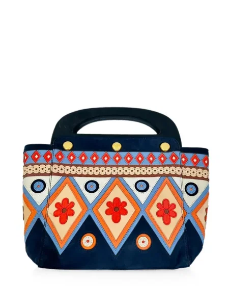 Bermude Tory Burch cu aplicații albastru