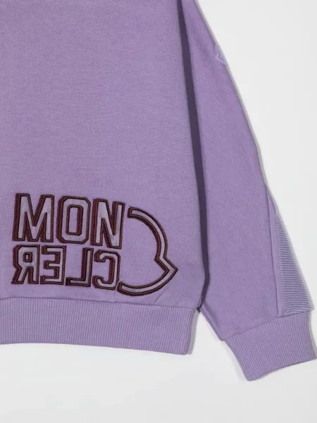 Bluza dziecięca Moncler Enfant fioletowa