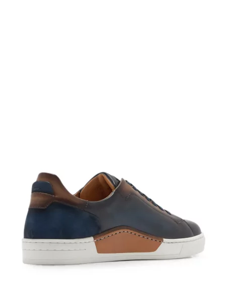 Sneakerși Magnanni din piele albastru