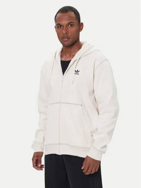 Adidas Суитшърт Essentials Trefoil Екрю
