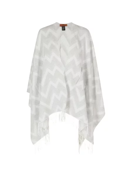Шал Missoni с ресни сиво