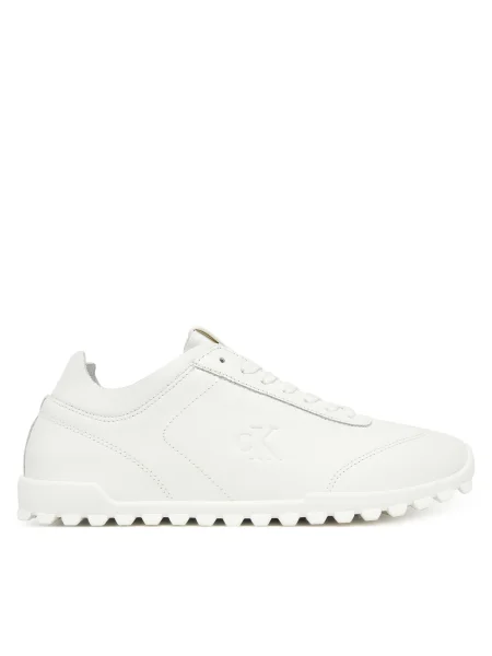 Calvin Klein Sneakers Low Profile Runner Lth Mg alb