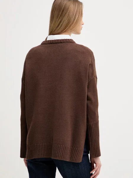 DKNY sweter brązowy