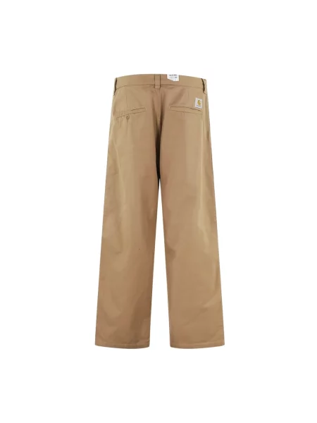 Spodnie Carhartt Wip beżowe