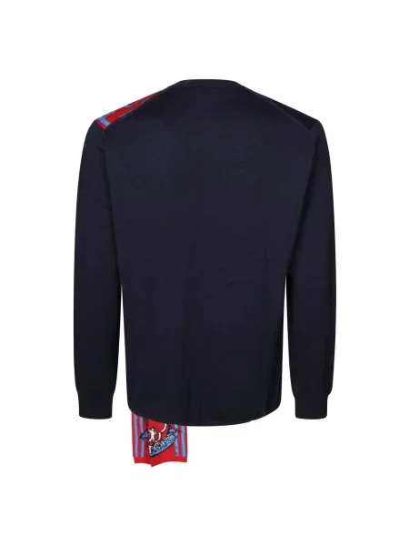 Sweter Comme Des Garcons niebieski