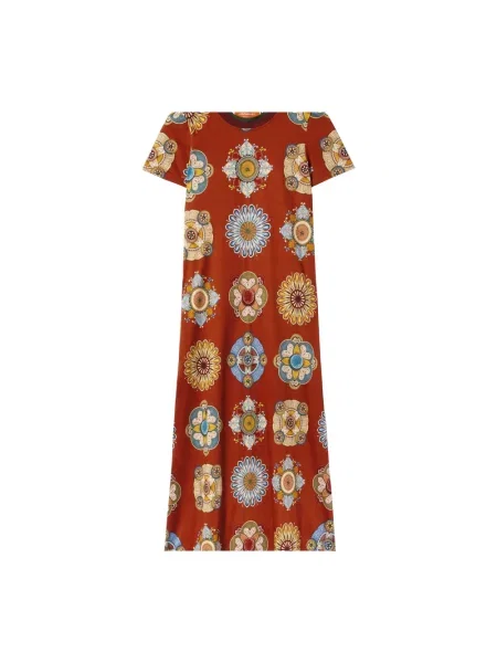 Sukienka La Doublej czerwona