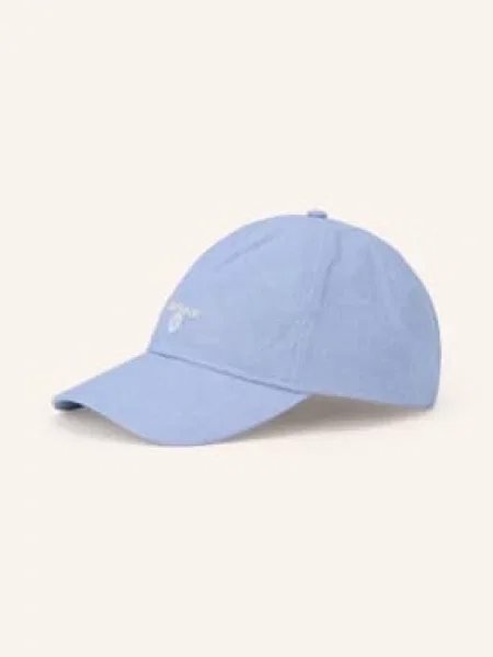 Barbour Czapka Nelson blau błękitna