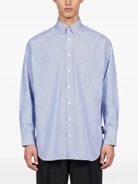 Ριγέ πουκάμισο Comme Des Garçons Homme μπλε