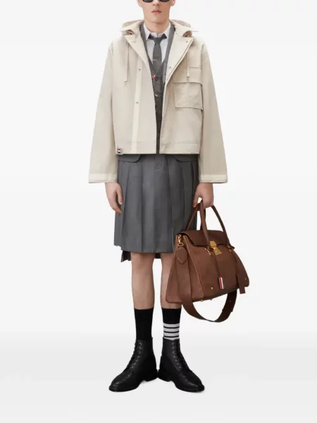 Geacă Thom Browne cu glugă