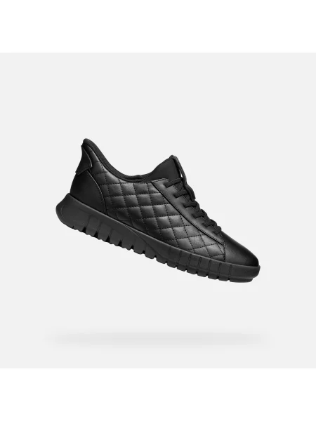 Sneakerși Geox negru