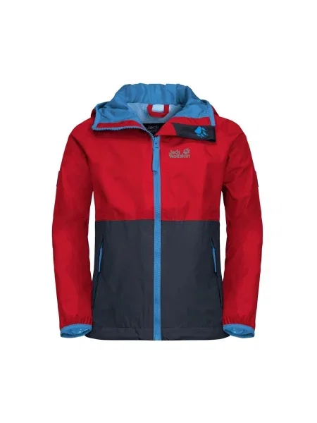 Geacă copii Jack Wolfskin roșu