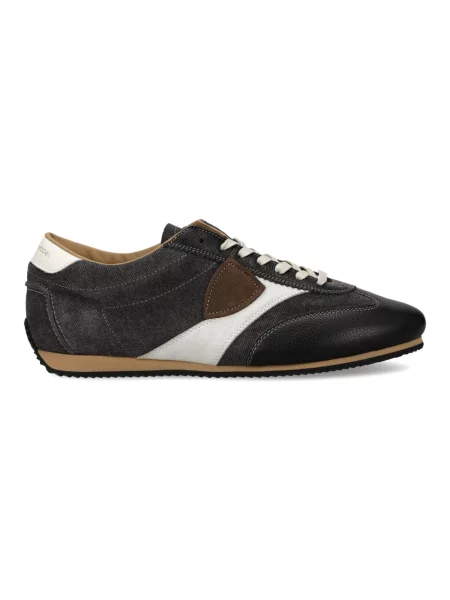 Buty do biegania Philippe Model skórzane do biegania czarne