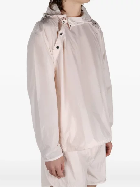 Tricou Adidas cu broderie plisat din satin roșu