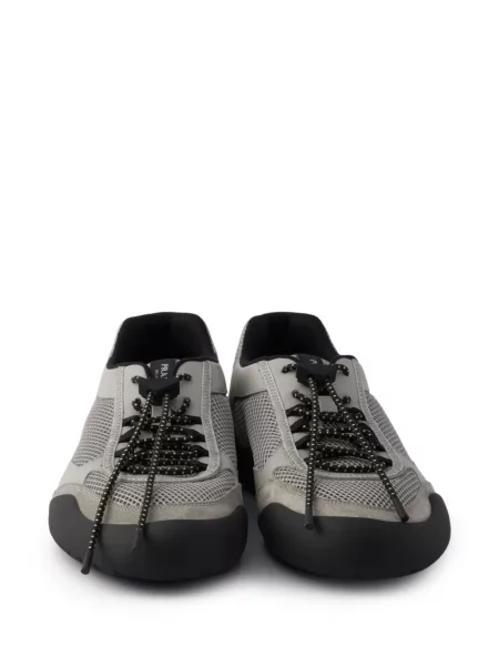 Sneakerși Prada gri