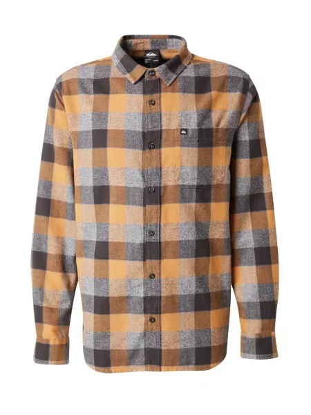 Quiksilver Cămașă Motherfly Plaid gri