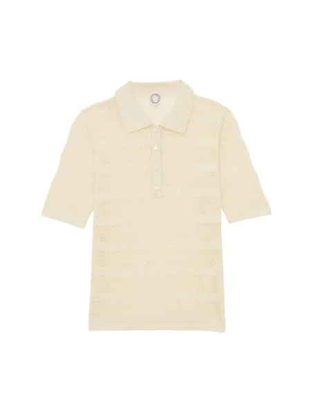 Koszulka Ines De La Fressange Paris beżowa