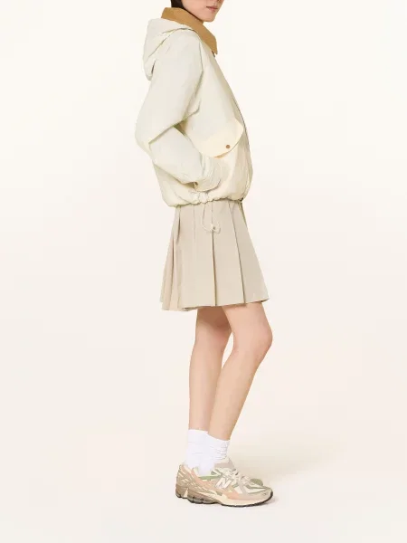 New Balance Oversized Bunda S Odnímatelnou Kapucí krémová / velbloudí