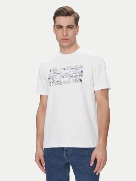Karl Lagerfeld Jeans Tricou alb
