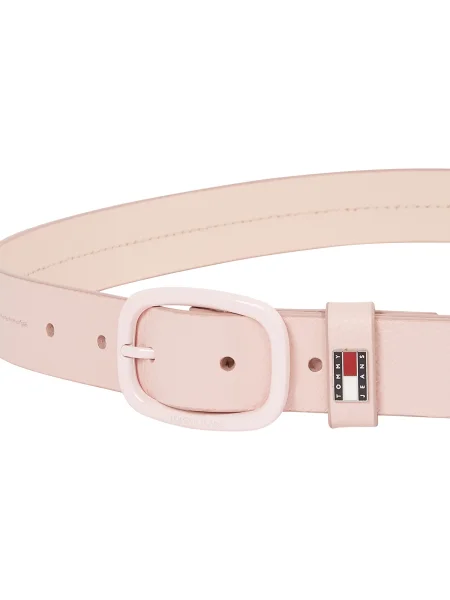 Tommy Jeans Pas iz semiša roza
