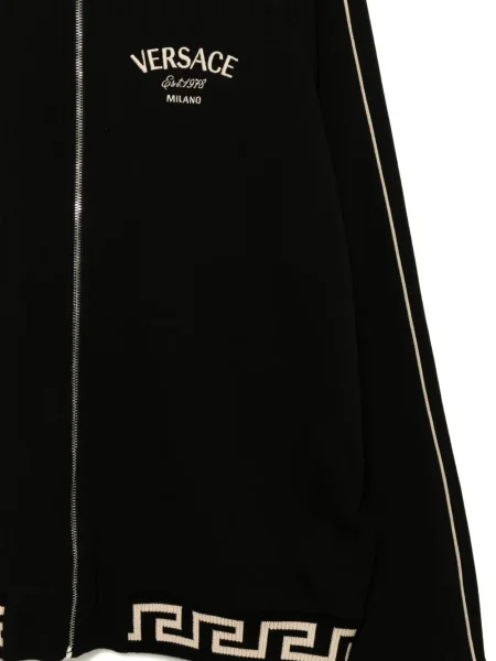 Bluza rozpinana dziecięca Versace czarna