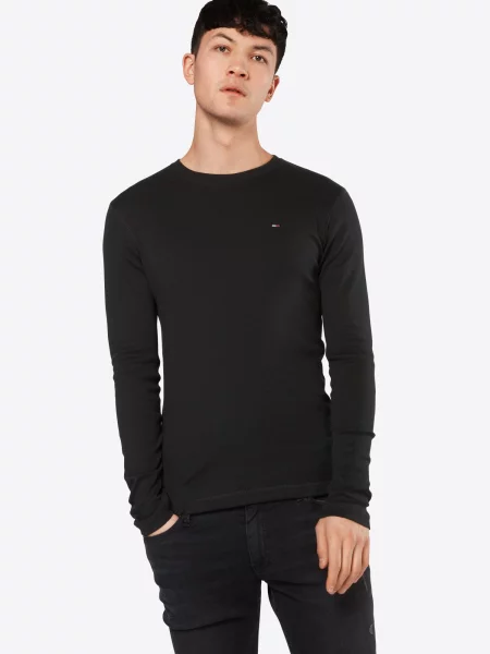 Tommy Jeans Majica mornarska / rdeča / črna bela