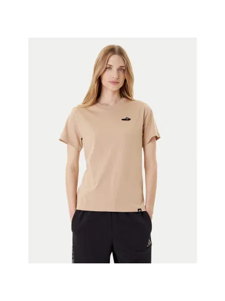 Adidas Póló Slide Graphic Regular Fit bézs