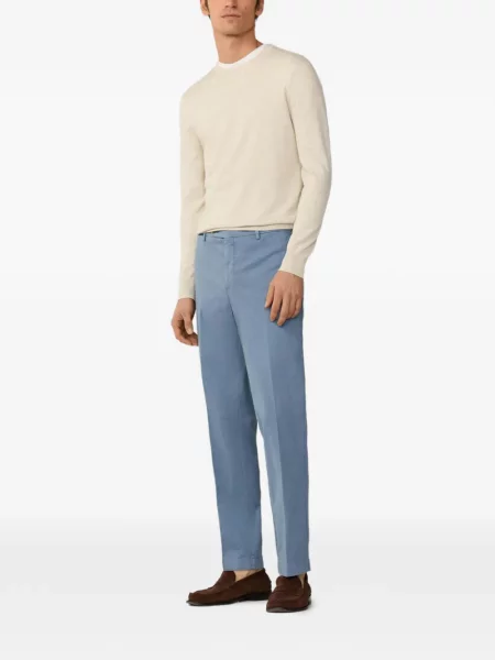 Pantaloni chino Hackett London stretch albastru