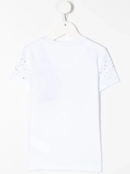 Koszulka dziecięca Philipp Plein biała