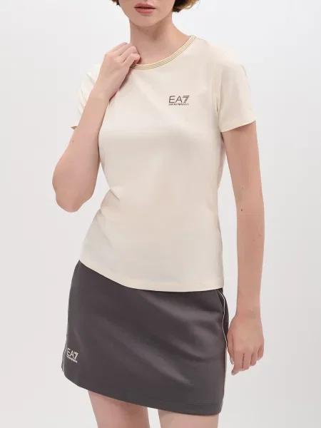 Футболка Ea7 Emporio Armani бежева