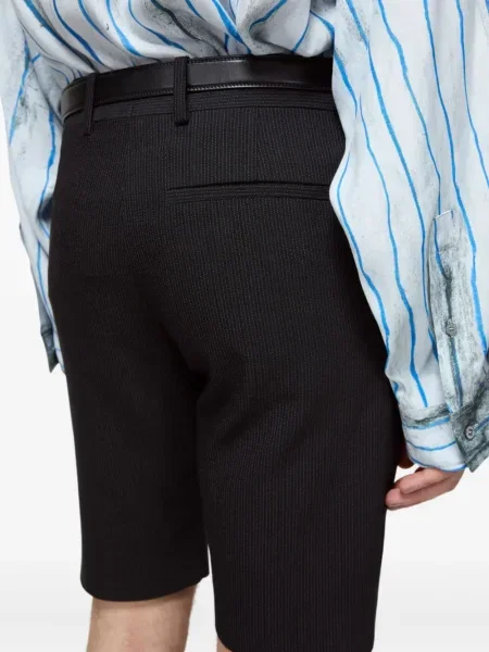 Pantaloni scurți Acne Studios negru