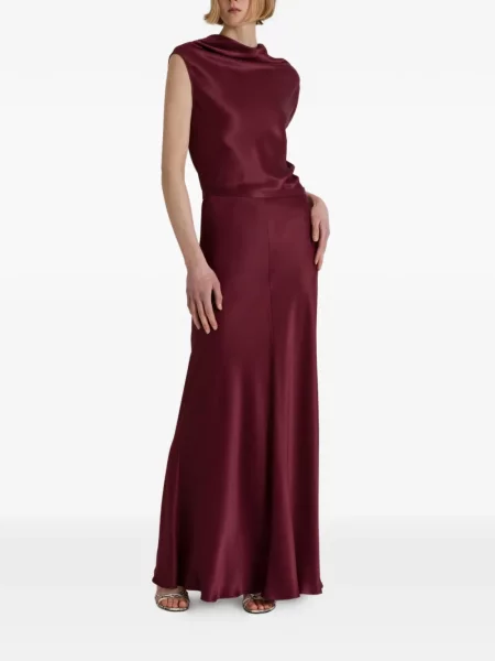 Bluză Alberta Ferretti fără mâneci roșu